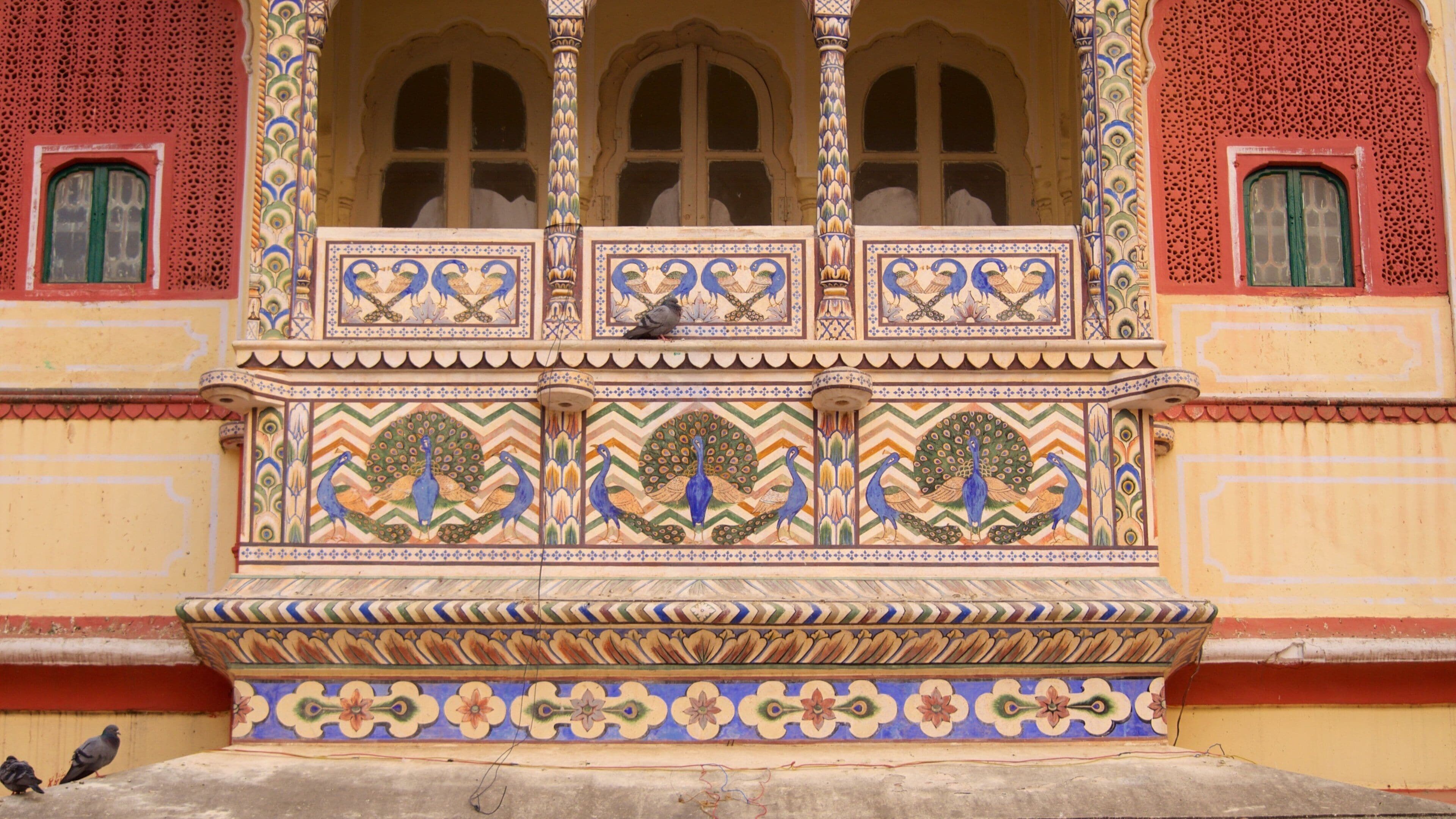 Bypalasset som inkluderer palass