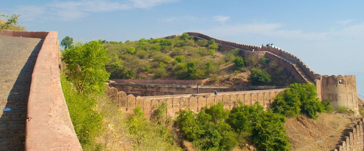 Nahargarh Fort das einen Burg und Ansichten