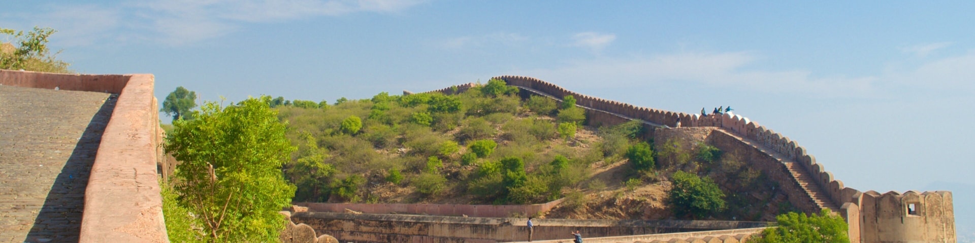 Nahargarh Fort showing views and chateau or palace