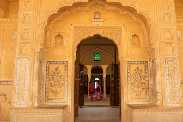 Nahargarh Fort which includes a castle