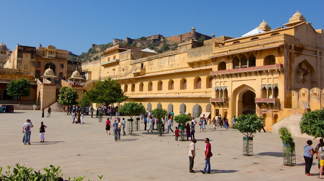 Amber Fort bevat historische architectuur en historisch erfgoed