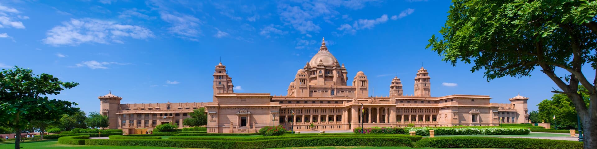 Umaid Bhawan palace hotel in Jodhpur