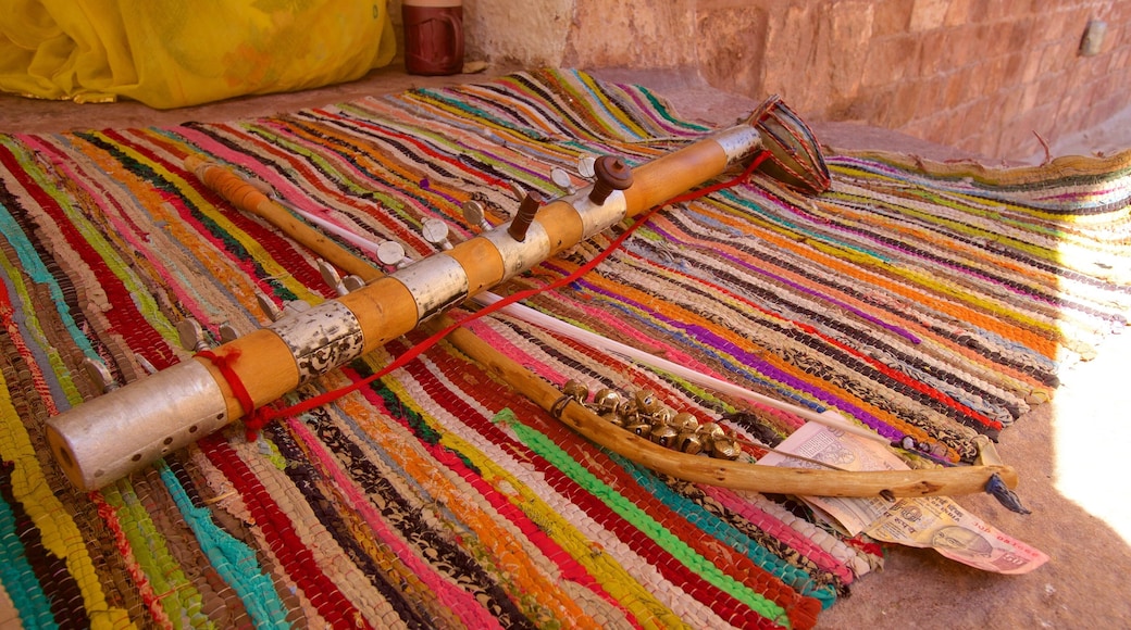 Mehrangarh Fort which includes markets