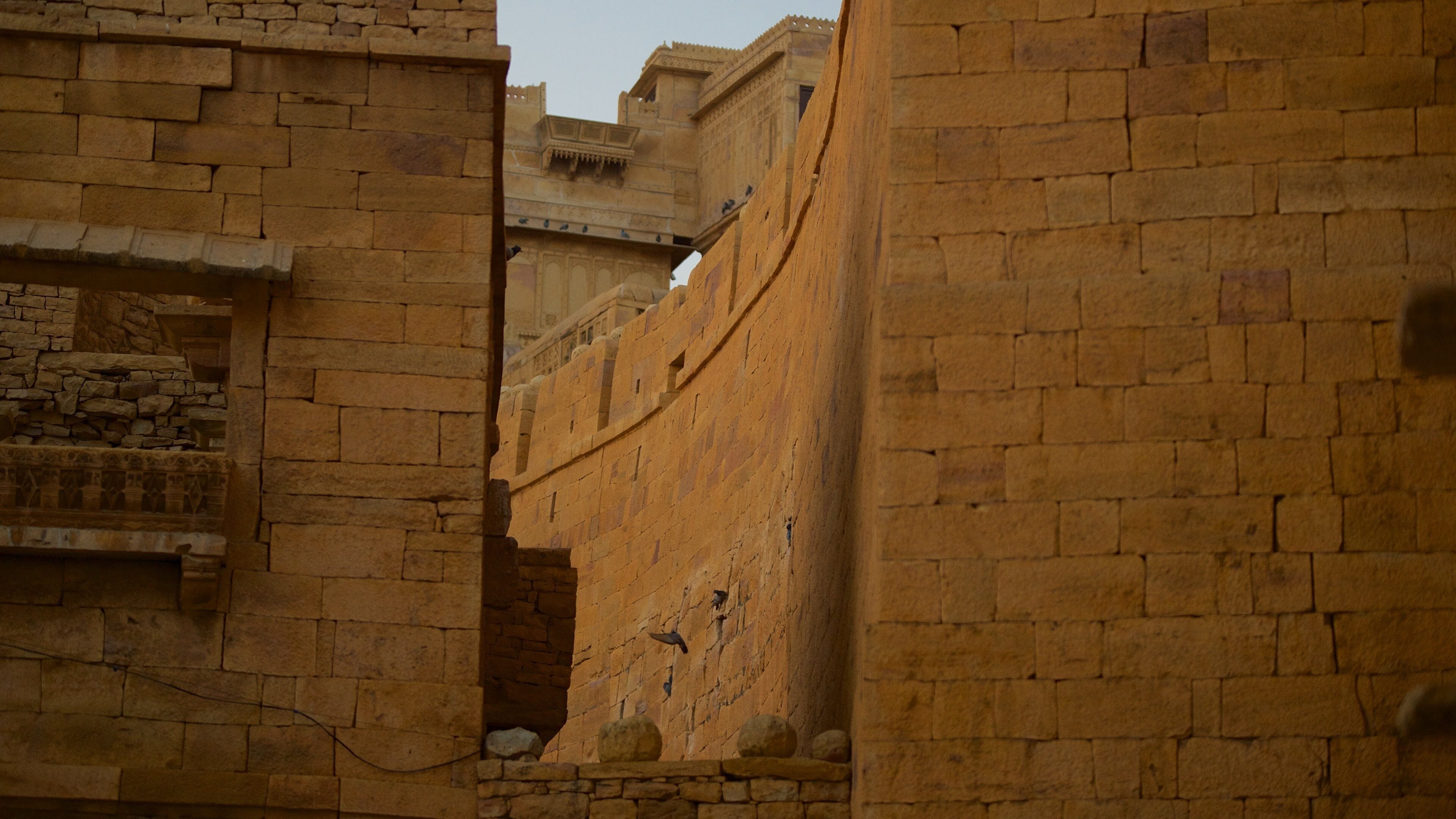 Jaisalmer festning som viser by