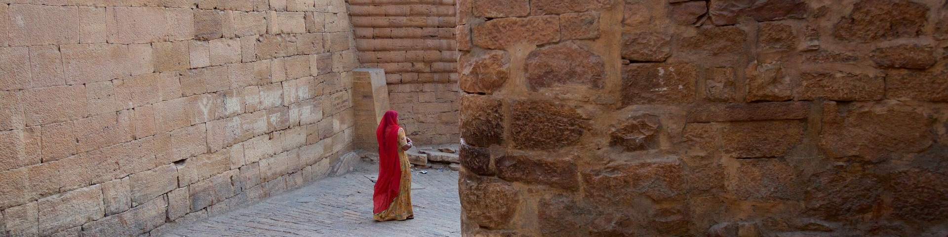 Jaisalmerin linnoitus featuring kaupunki