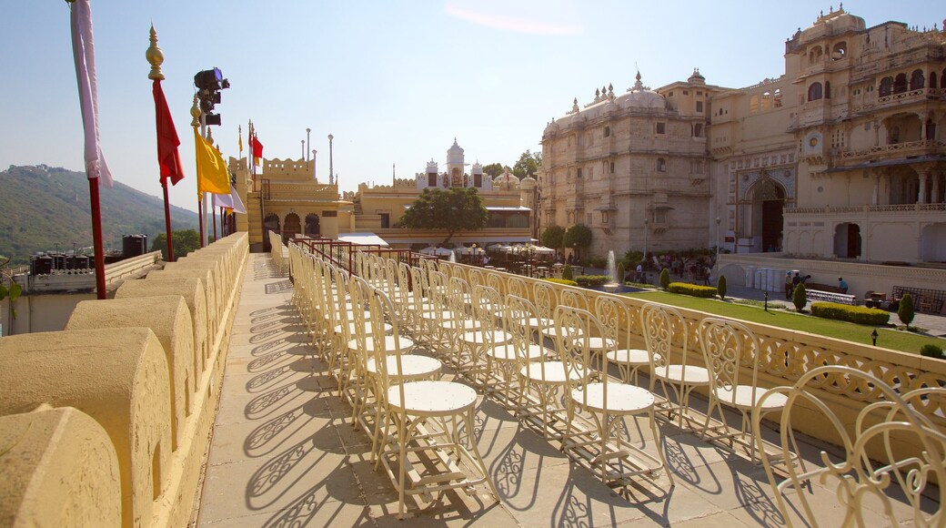 City Palace which includes a castle and heritage architecture