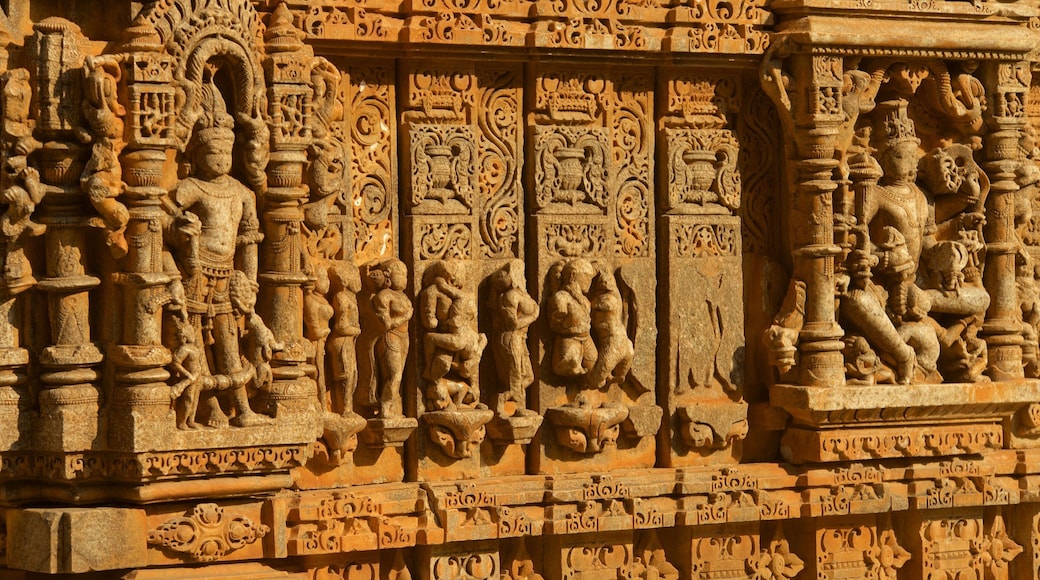 Nagda which includes heritage elements and a temple or place of worship