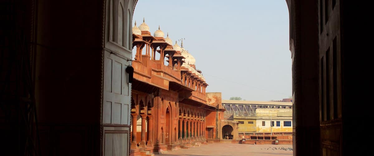 Jama Masjid featuring a mosque