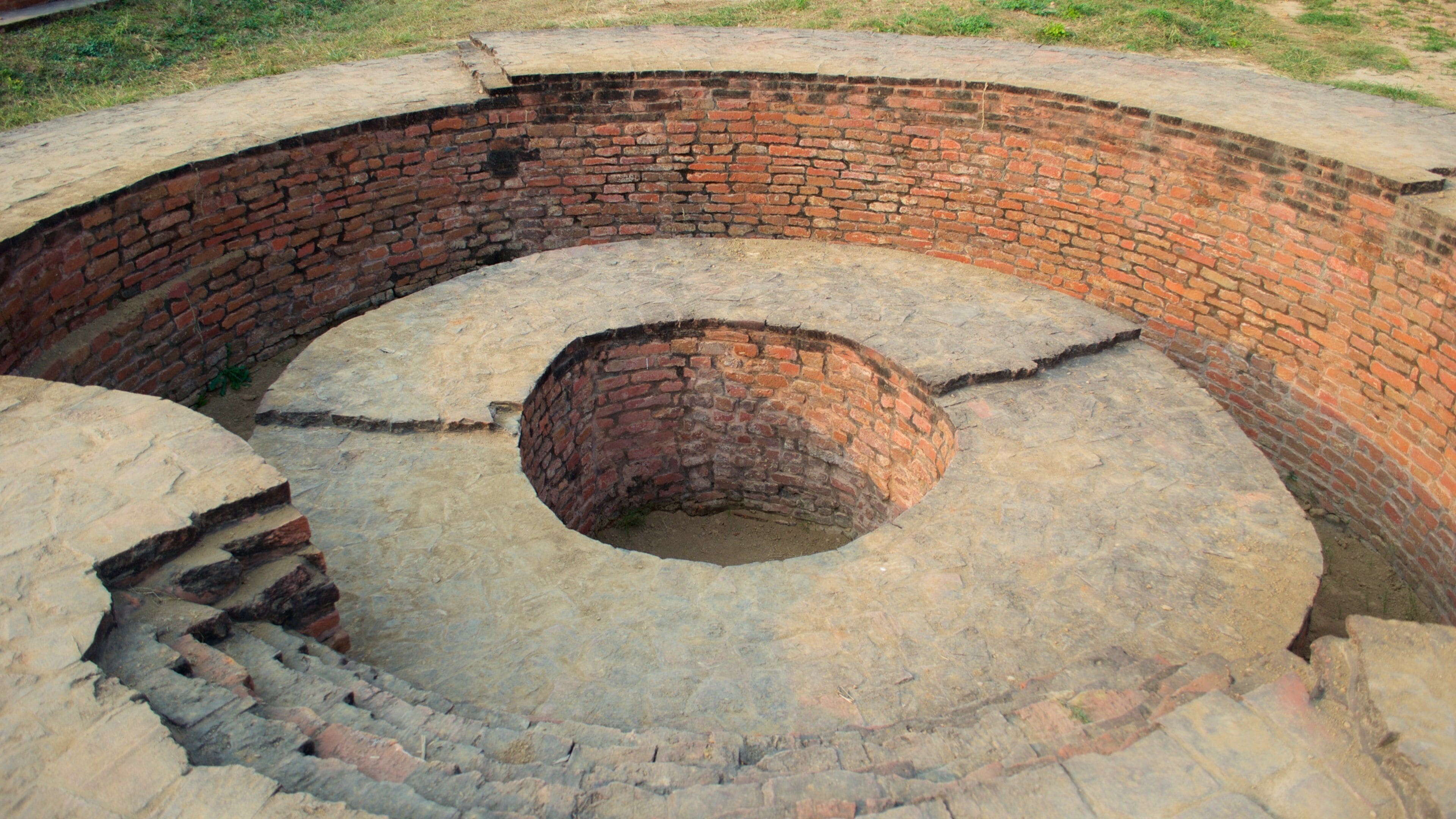 Dharmarajika Stupa which includes heritage elements