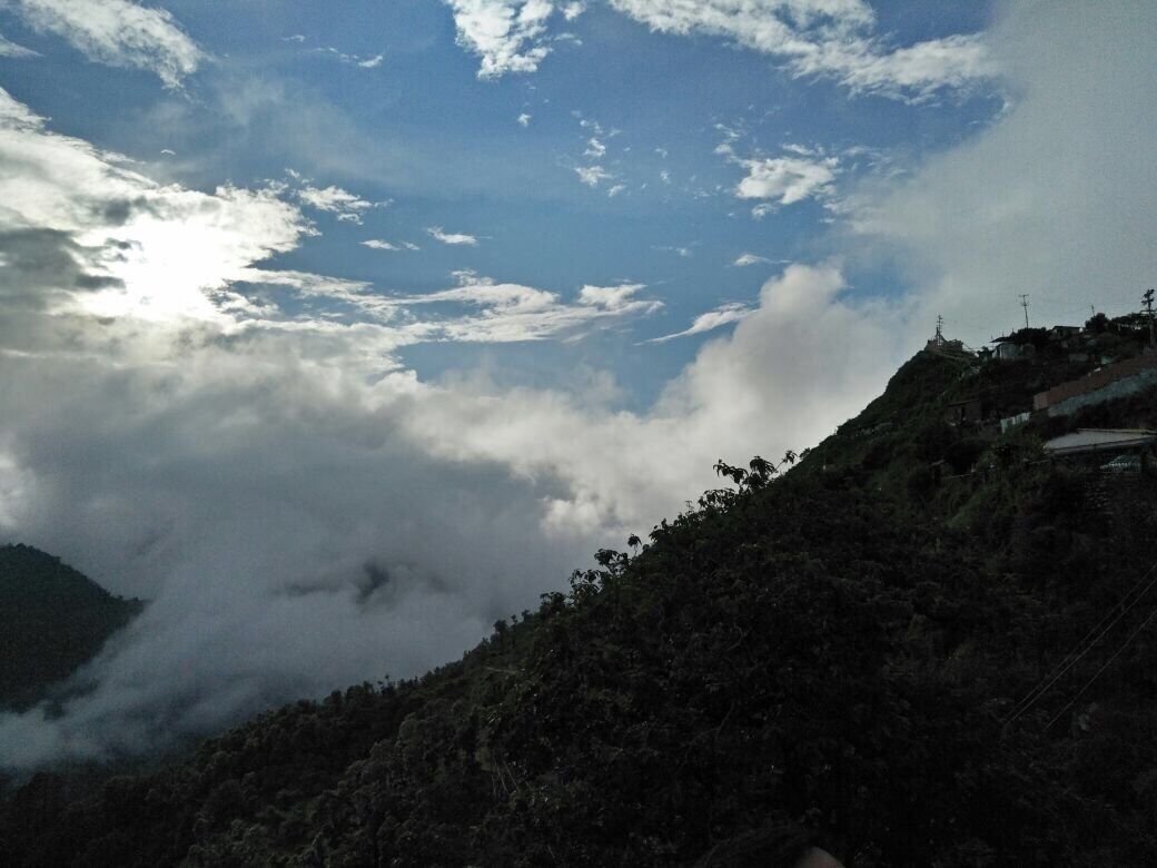 On the way to Kempty fall ..Luckily clicked on sunset with amazing view.