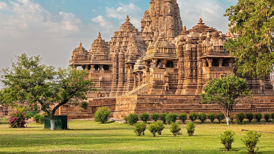 Famous temples of Khajuraho