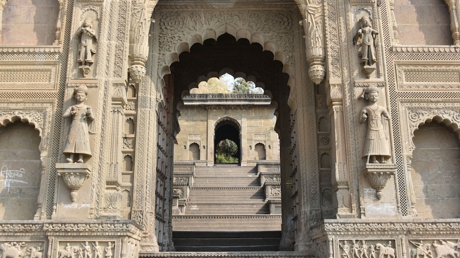 Ahilya Bai fort, Maheshwar, Madhya Pradesh, India