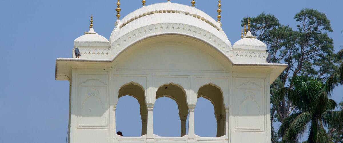 Yadavindra Gardens which includes heritage architecture