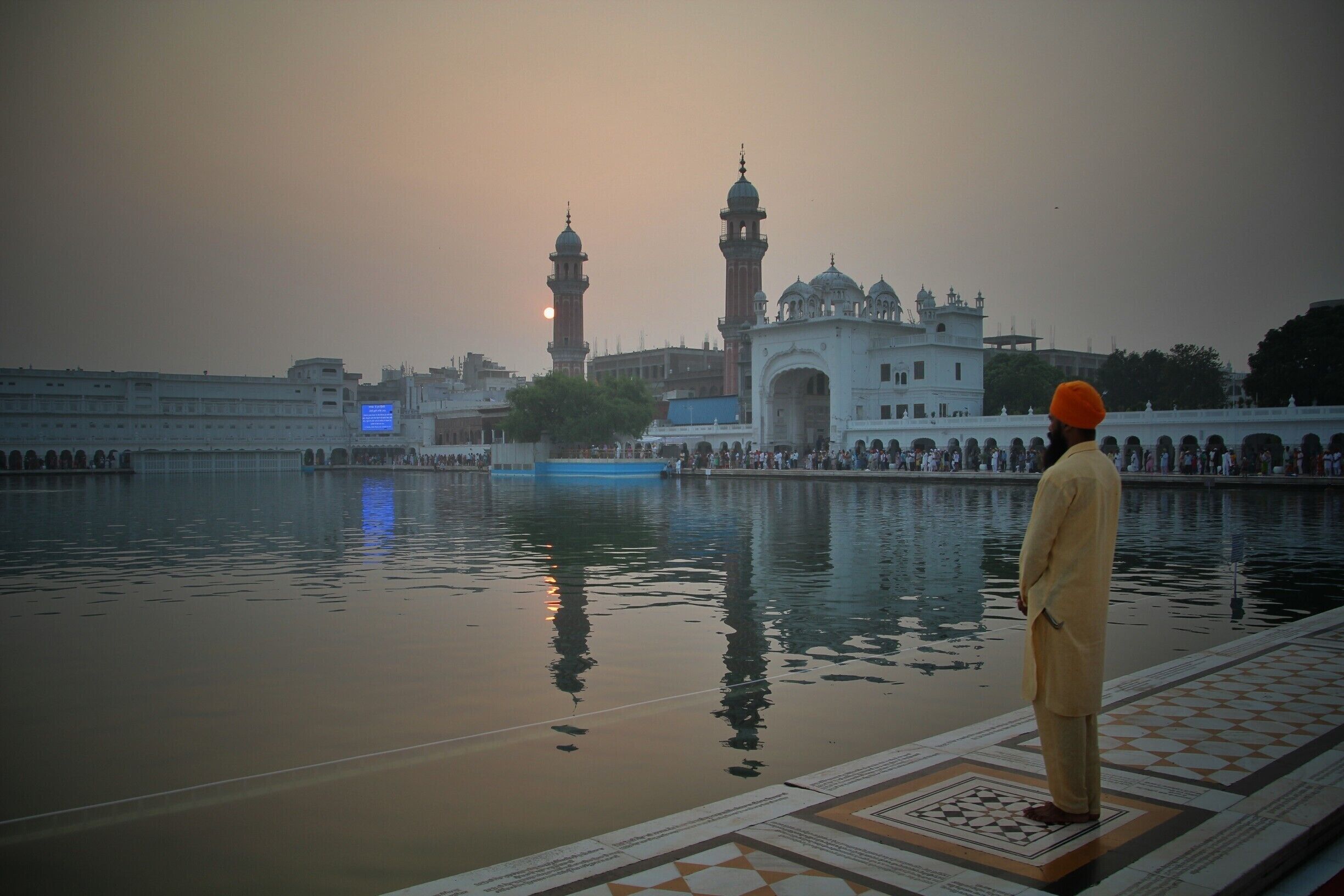 Special time to see the Golden Temple at Sunrise