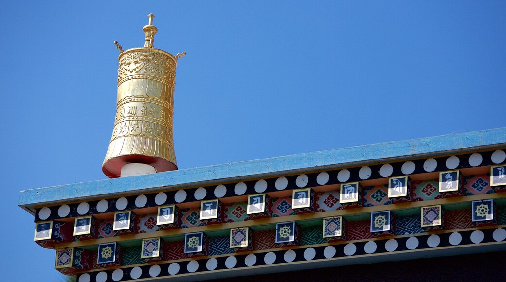 Golden Temple showing religious aspects