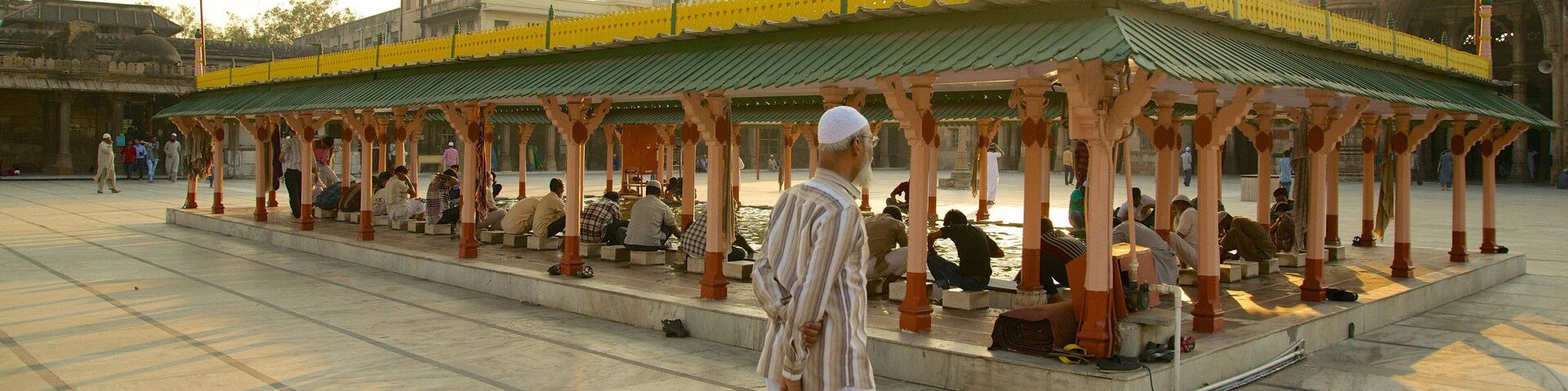 Jama Masjid Mosque featuring a square or plaza and a day spa