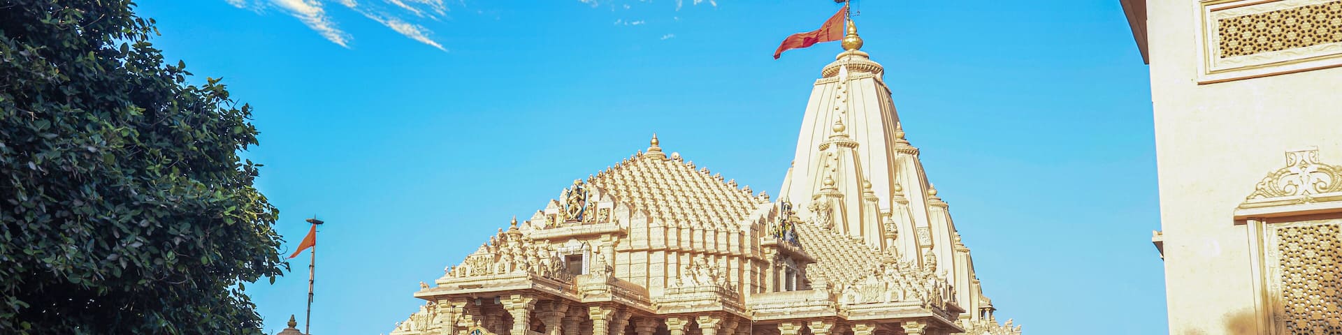 Somnath temple is a Hindu temple located in Veraval, Gujarat. It is one of the most sacred pilgrimage sites the Tirtha Kshetra for Hindus and is the first among the twelve jyotirlinga shrines of Shiva