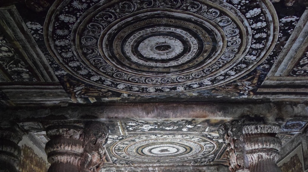 The brilliant Ajanta cave temples showcase Buddhist art and culture.
