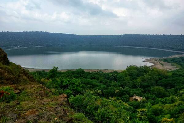 A hidden unexplored gem in the quaint village of Lonar, Maharashtra. This meteoric lake is the only known hyper velocity impact crater in basaltic rock anywhere on Earth! For something so unique, the tourism still doesn't seem to have taken off.