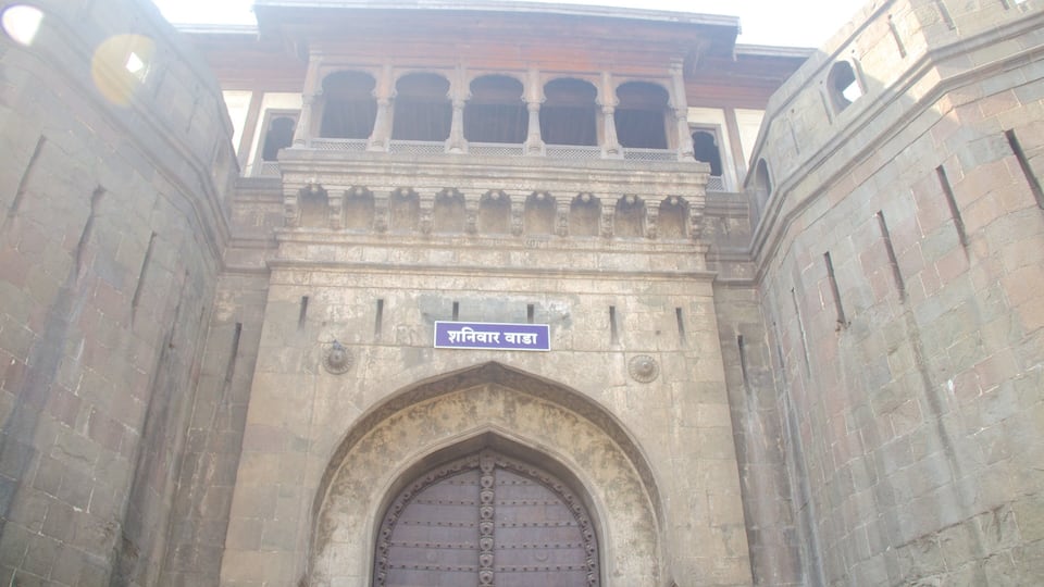 Shaniwar Wada som viser kulturarvsgenstande og gadeliv