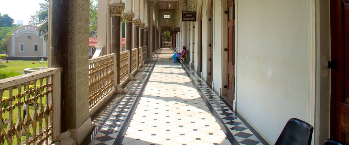 Aga Khan Palace featuring heritage architecture and a castle