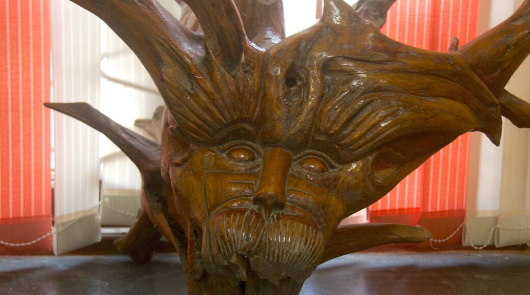 Tribal Museum bevat interieur