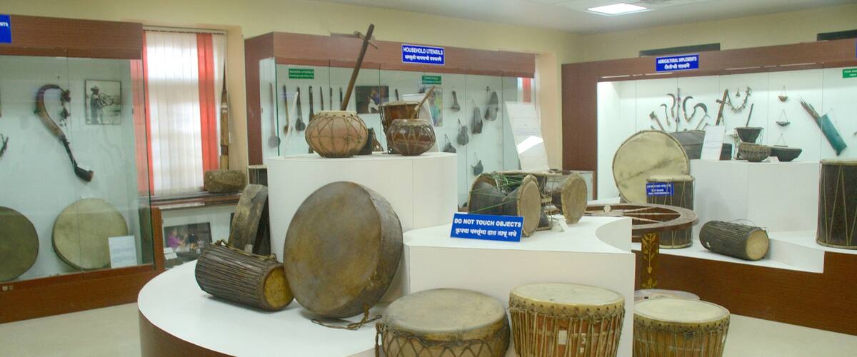 Tribal Museum which includes interior views