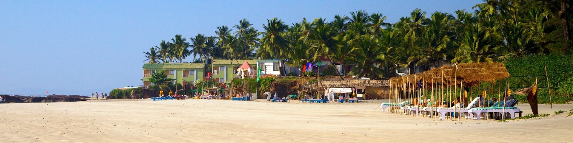 Ashvem Beach which includes a sandy beach