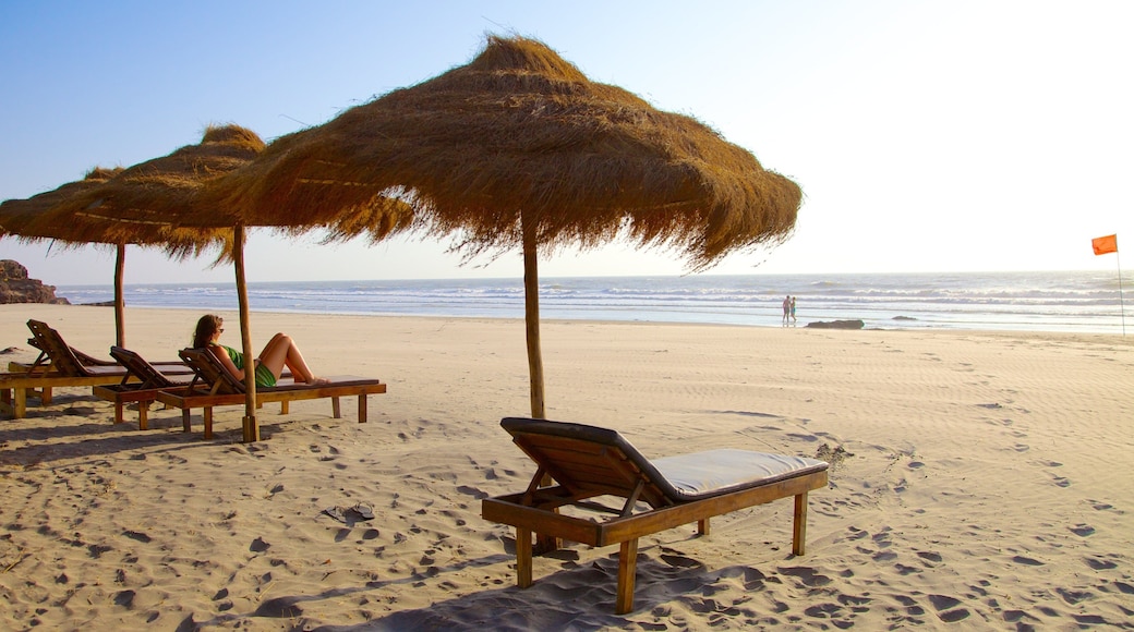 Ashvem Beach which includes a sandy beach