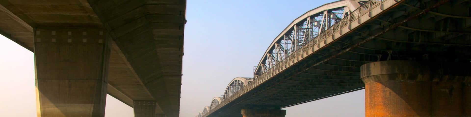 Bally Bridge which includes a bridge and a river or creek