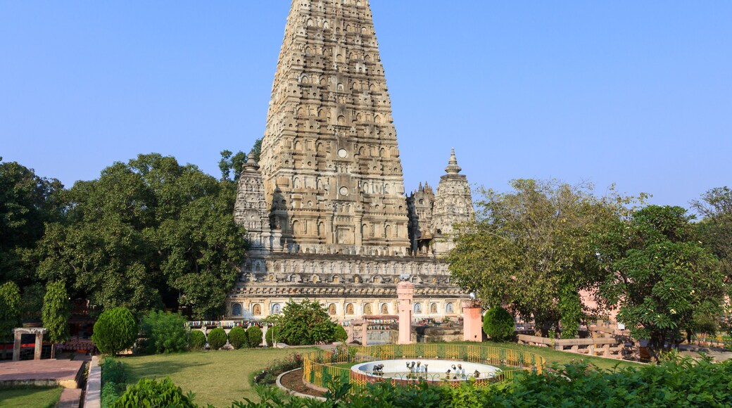 Mahabodhi temple, bodh gaya, India. The site where Gautam Buddha attained enlightenment.