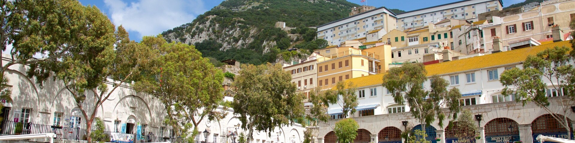 Plaza de Casemates que incluye una plaza