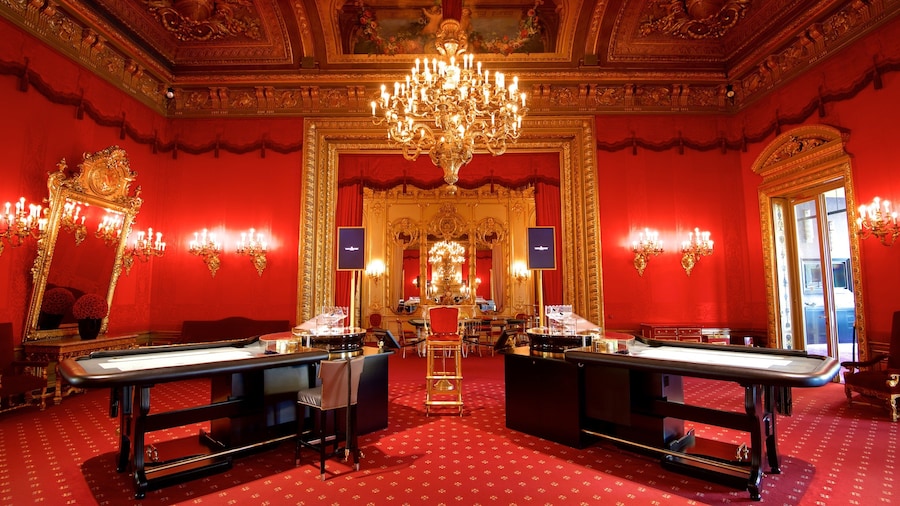 Casino Baden-Baden featuring a luxury hotel or resort, a casino and interior views