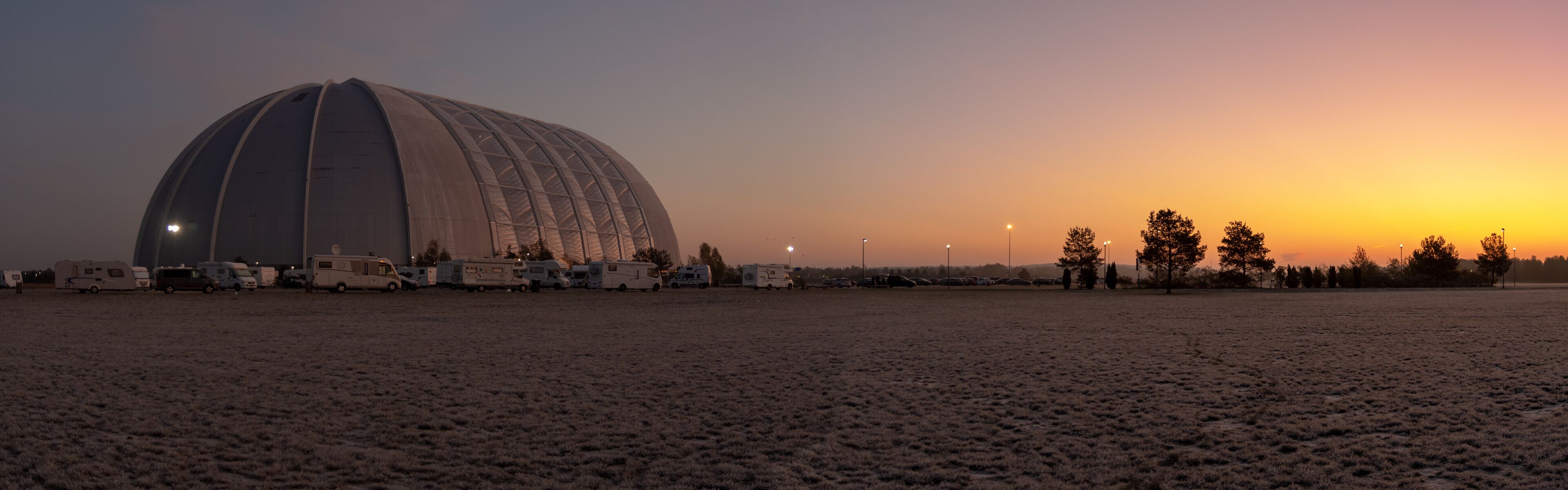 Sunrise on a Tropical Island near Berlin