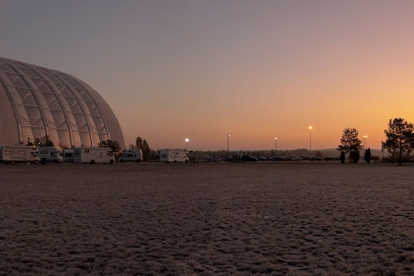 Sunrise on a Tropical Island near Berlin