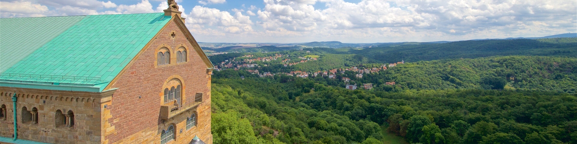 ChĂąteau de Wartburg mettant en vedette patrimoine historique, scĂšnes tranquilles et panoramas
