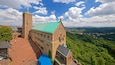Castillo de Wartburg mostrando una iglesia o catedral, situaciones tranquilas y arquitectura patrimonial