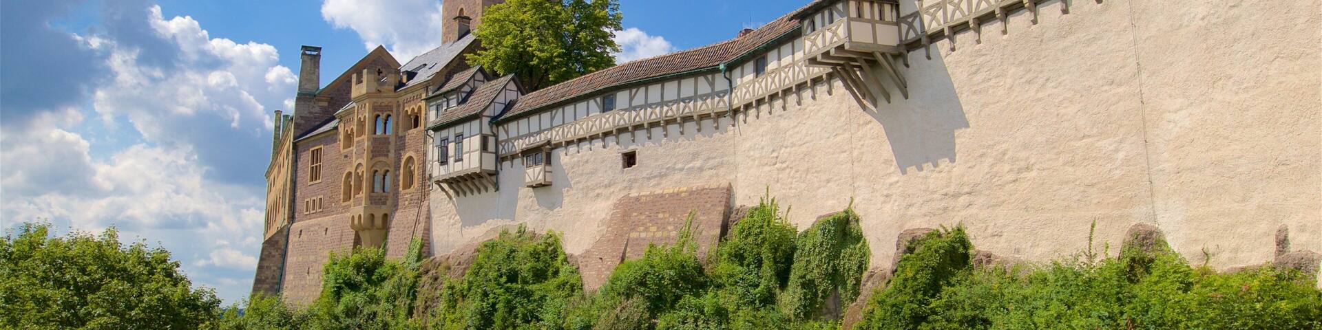 Wartburg Castle which includes heritage architecture