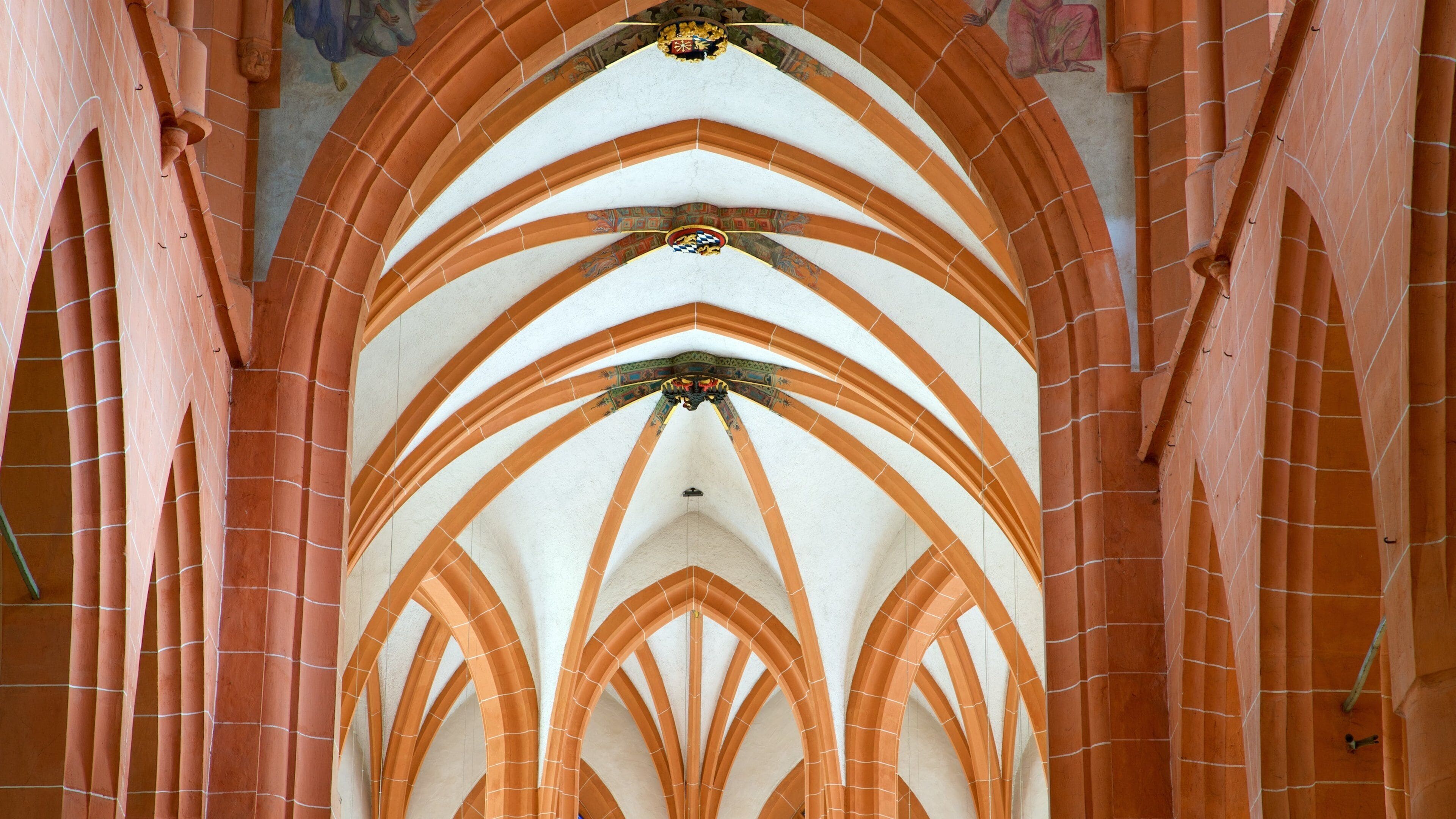 Heidelberg Church of the Holy Spirit which includes interior views, heritage elements and a church or cathedral