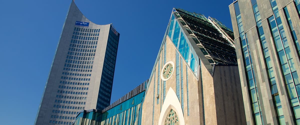 Universidad de Leipzig ofreciendo una ciudad