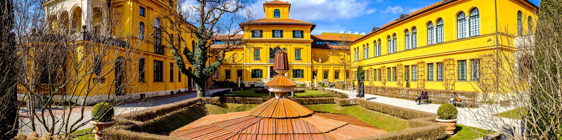 famous Lenbachhaus Museum in Munich - Bavaria