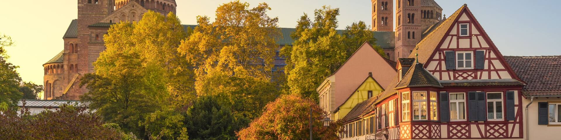 Dom zu Speyer im Herbst