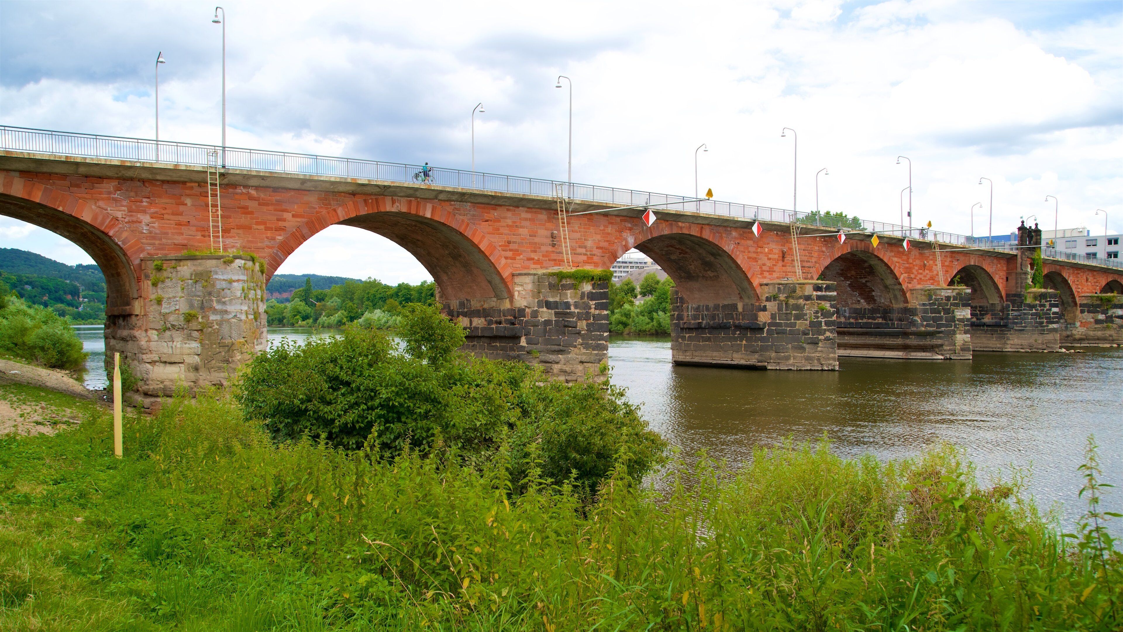 Roman Bridge featuring a river or creek and a bridge