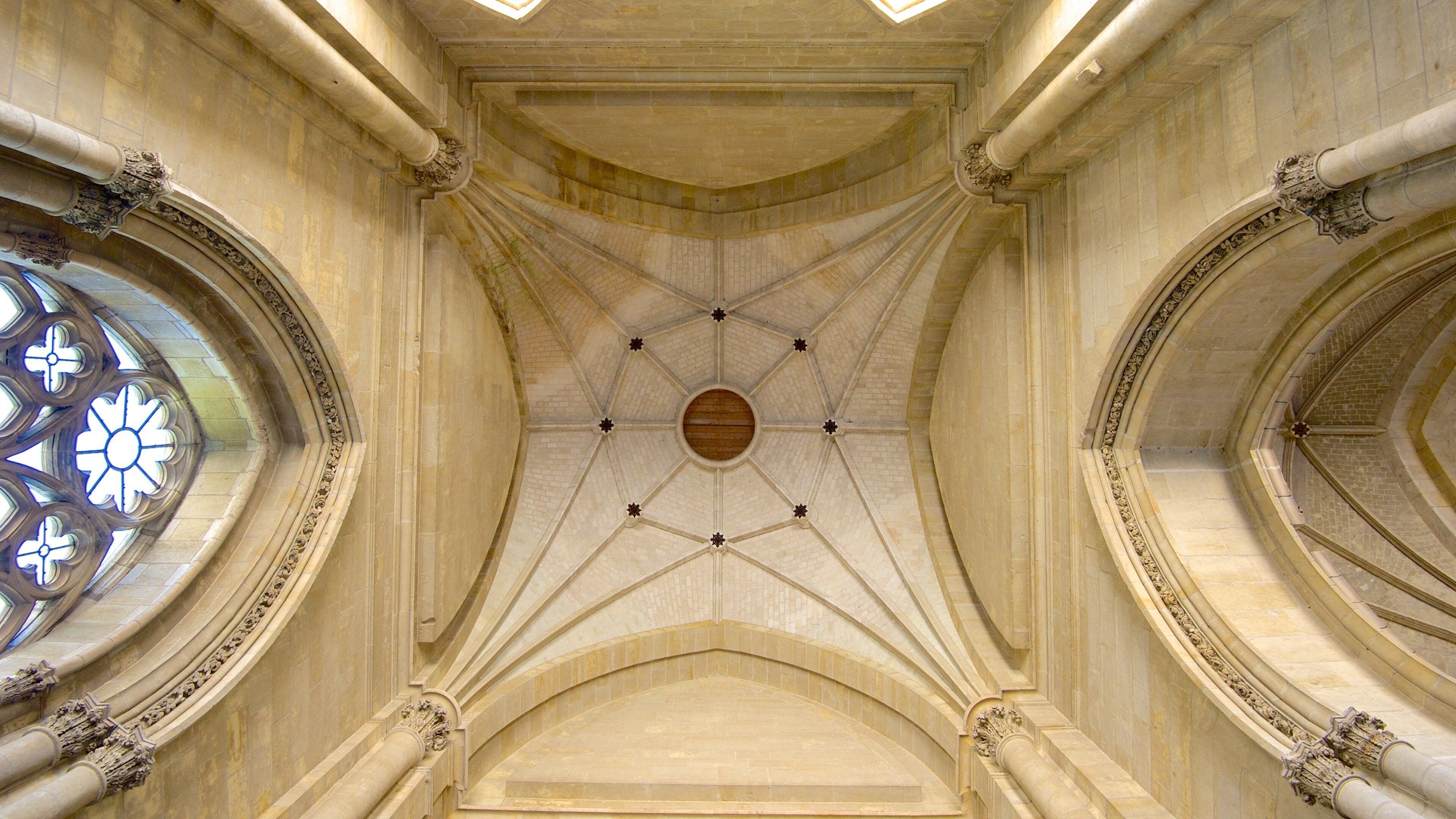 Sainte-Croix Cathedral showing heritage architecture, interior views and a church or cathedral