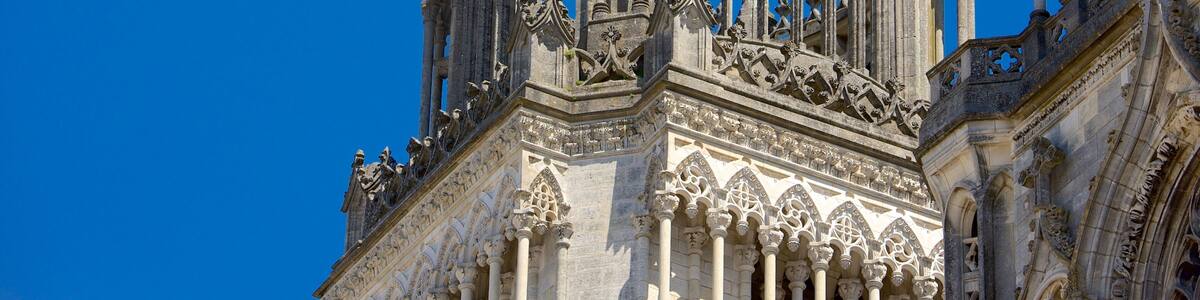 Sainte-Croix Cathedral which includes a church or cathedral