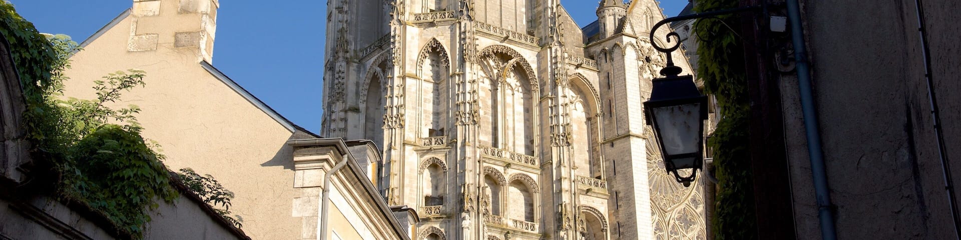 Bourges Cathedral showing a church or cathedral and heritage architecture