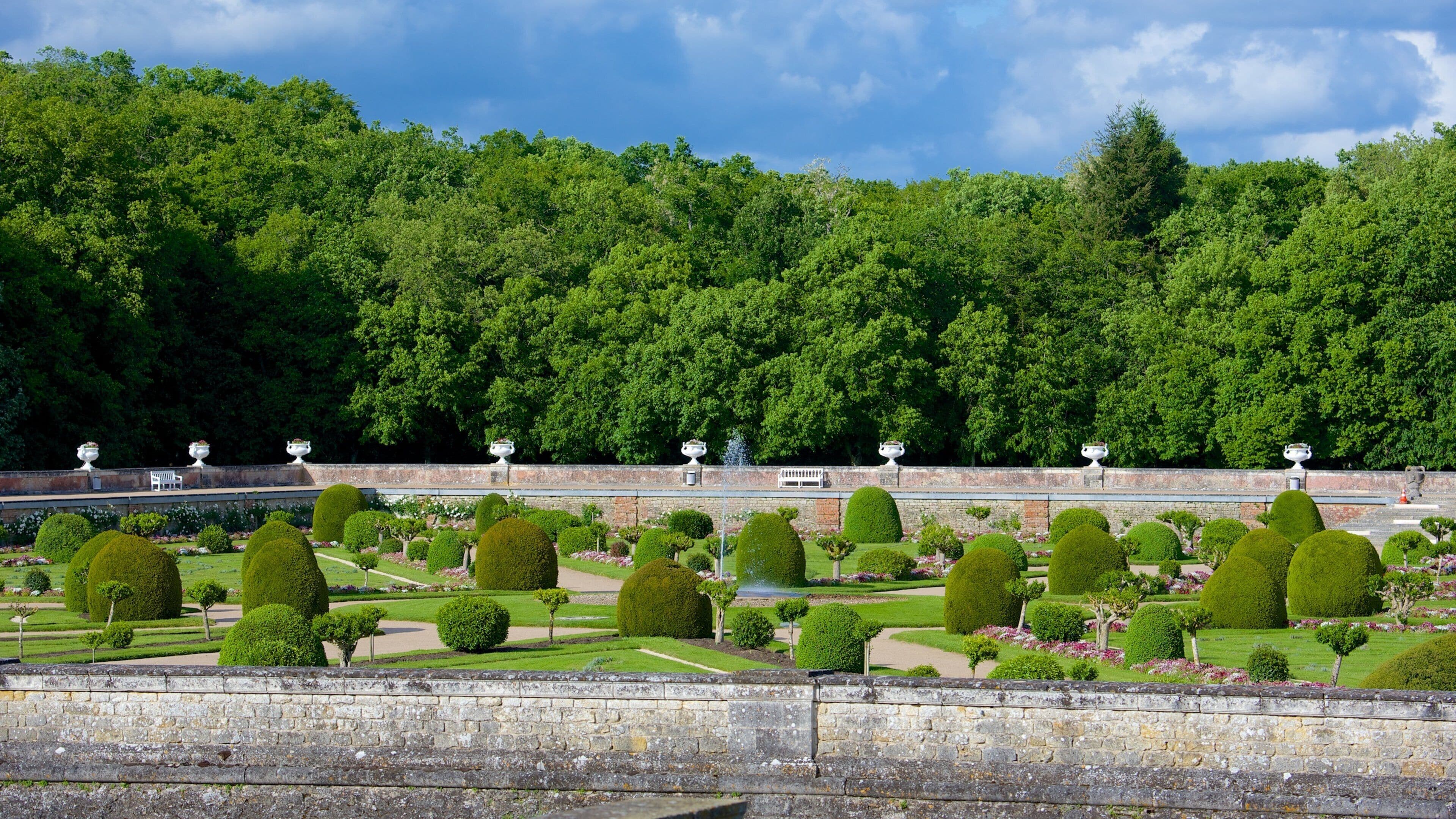 シュノンソー城 フィーチャー  庭園