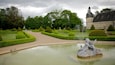 Château de Valençay bevat een fontein en een tuin