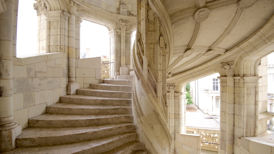 Chateau de Blois showing interior views
