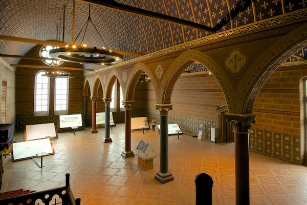 Schloss Blois welches beinhaltet Innenansichten